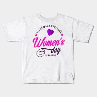 womans day Kids T-Shirt